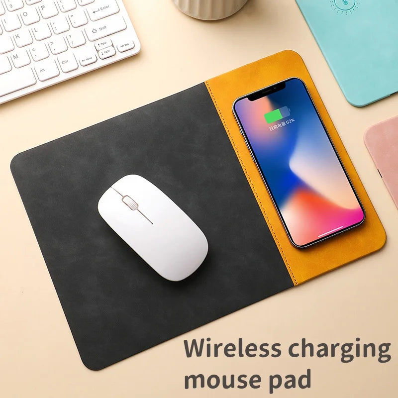 2 in 1 Wireless Charging Mouse Pad 