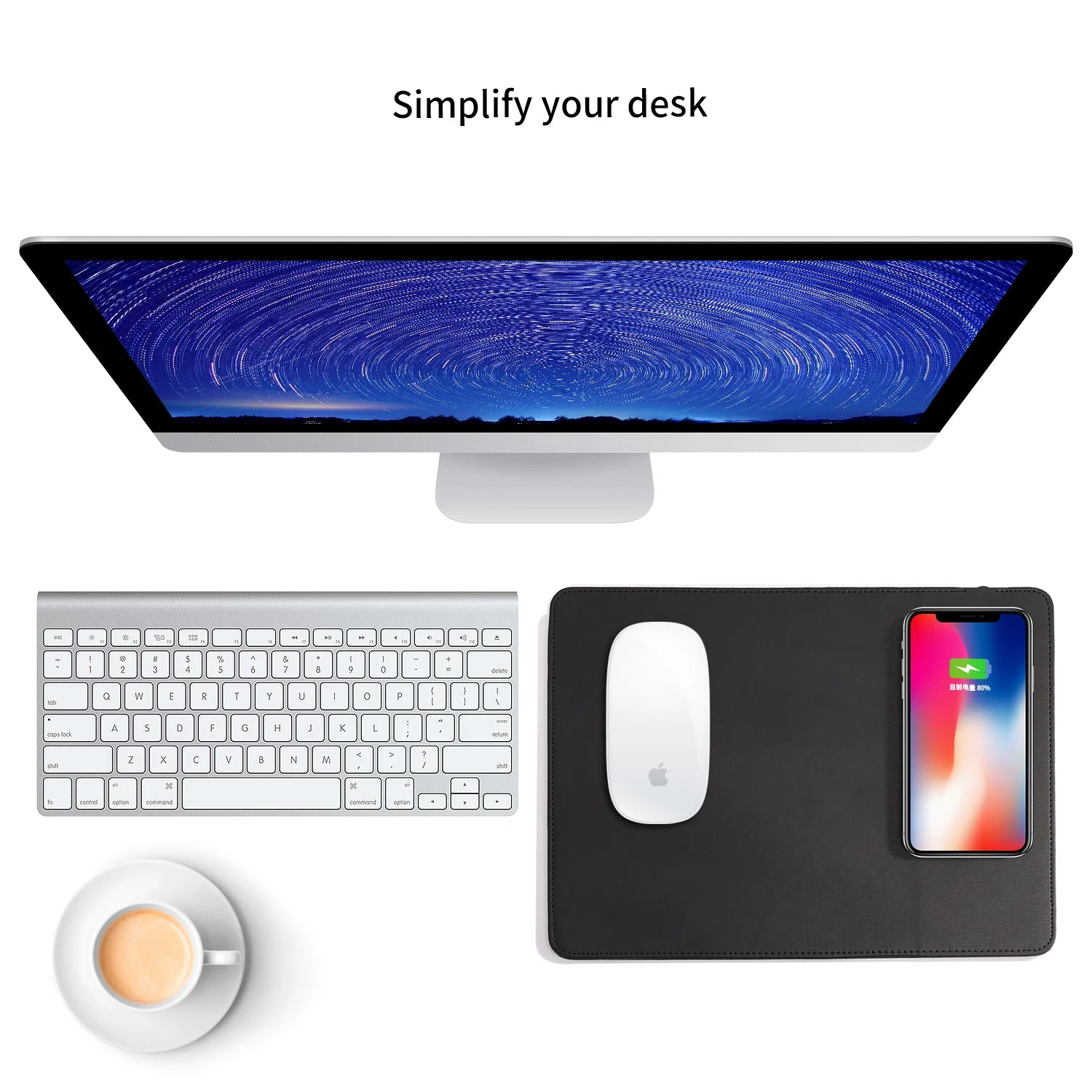 Wireless Charging Mouse Pad 