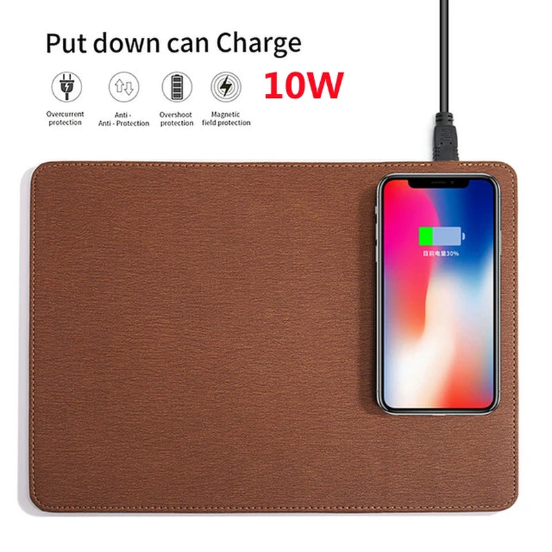 Wireless Charging Mouse Pad 