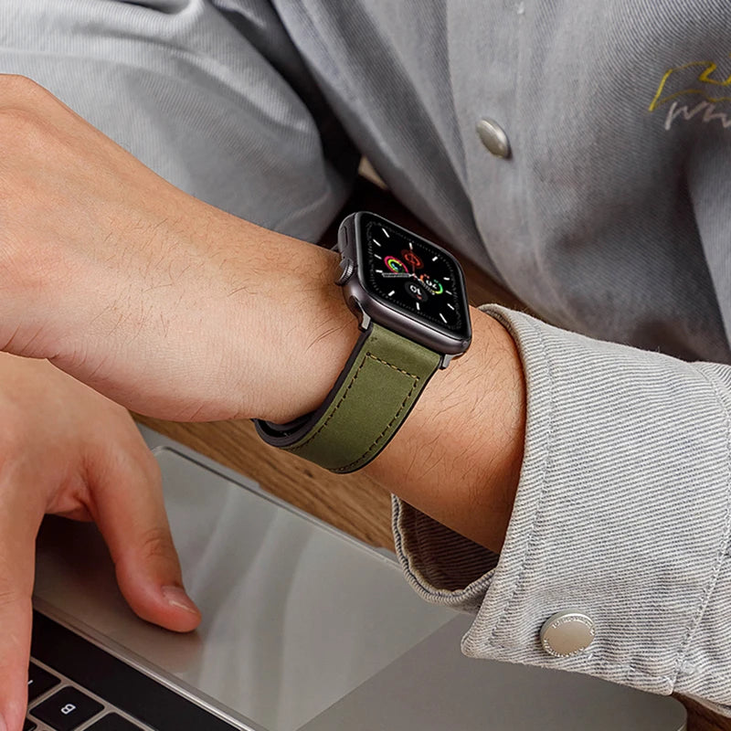 Leather Apple Watch Strap