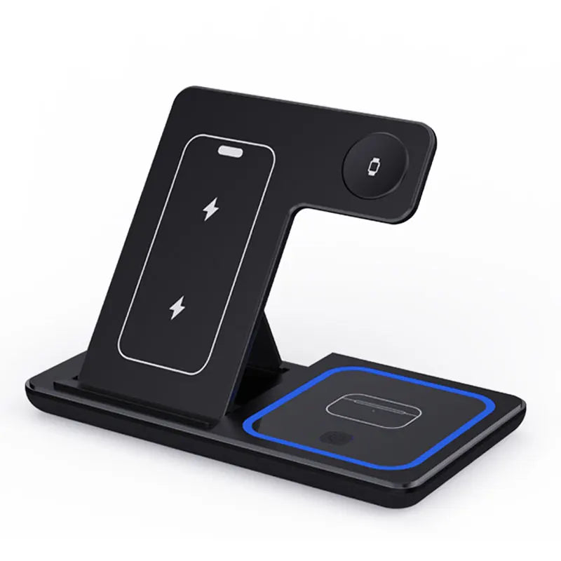 3X1 Wireless Charger Stand 