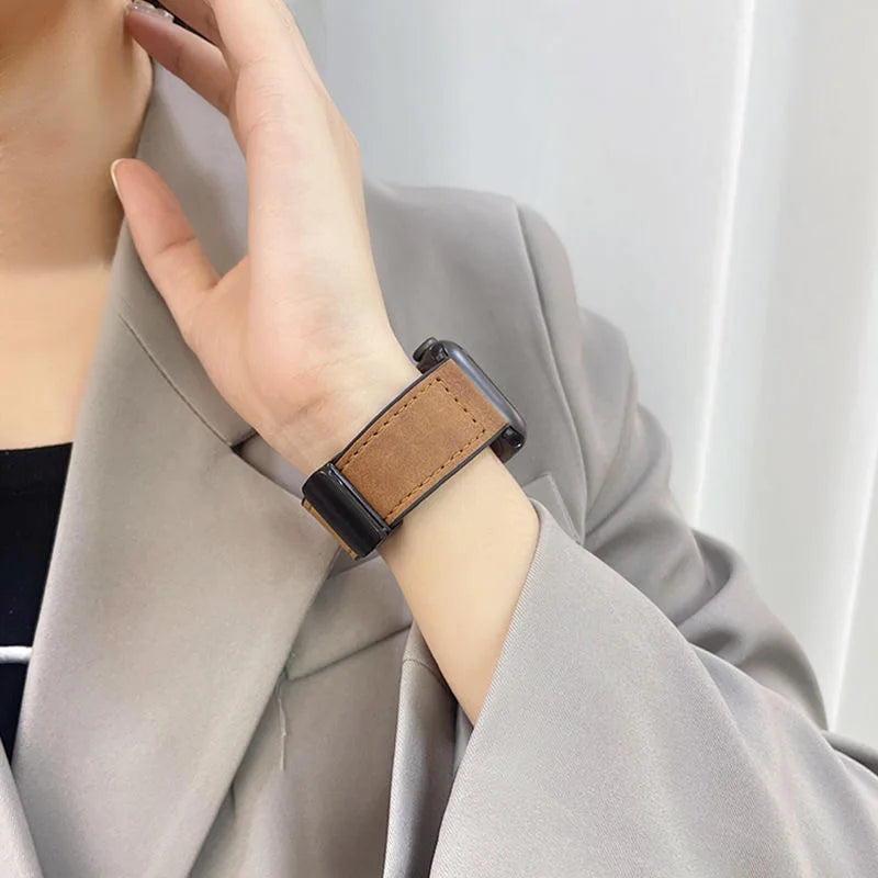 Leather Apple Watch Strap