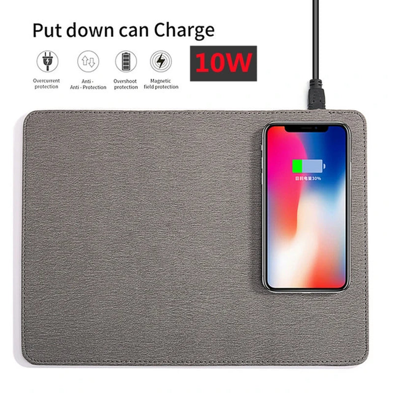 Wireless Charging Mouse Pad 