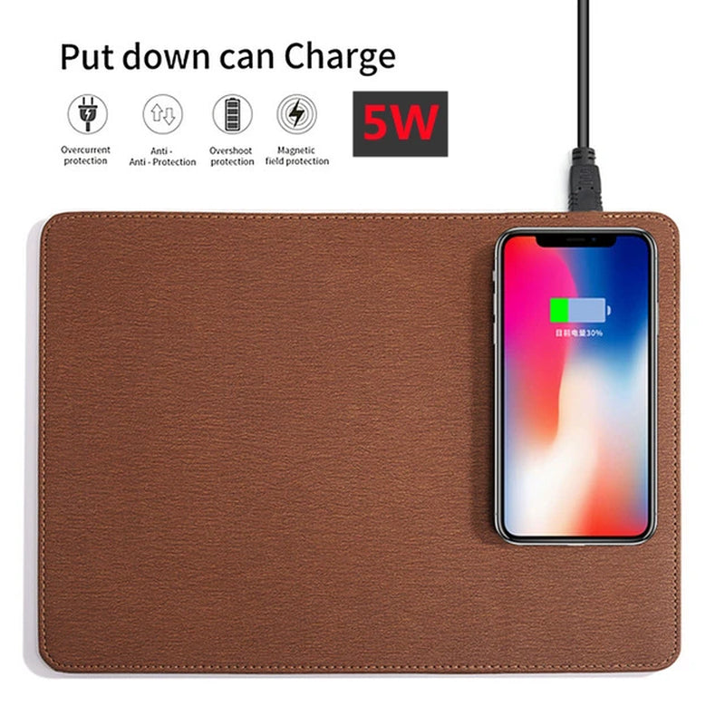 Wireless Charging Mouse Pad 