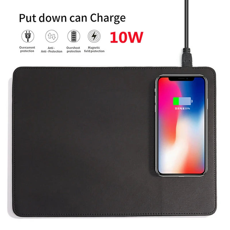 Wireless Charging Mouse Pad 